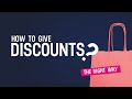 The Only Way To Give Discounts | Sales Tips #Shorts