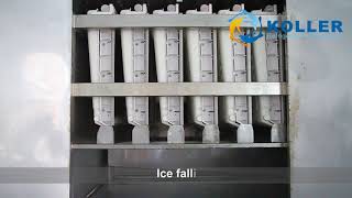 3tons Ice Cube Machine ice harvest