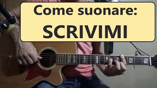 SCRIVIMI - Nino Buonocore - Arpeggio Chitarra