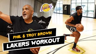 Lakers Phil Handy & Troy Brown Elite Balance and Footwork