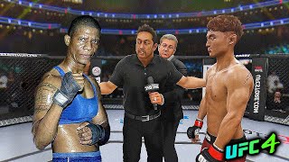 Doo-ho Choi vs. Ana Pascal | Woman boxer (EA sports UFC 4)