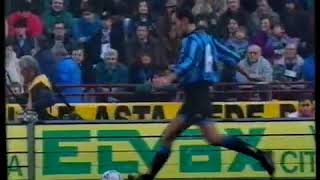 Inter - Sampdoria / Serie A 1993-1994 (Gullit, Bergkamp, Ruben Sosa, Bergomi, Pagliuca)