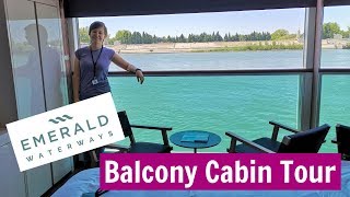 Emerald Waterways Balcony Cabin Tour