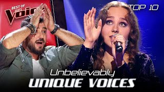 UNIQUE VOICES leaving the Coaches in SHOCK on The Voice #4 | Top 10