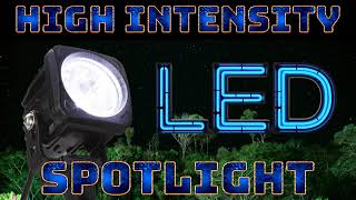 High Intensity LED Handheld Spotlight for Military, Camping \u0026 More