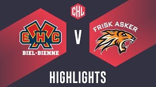 Highlights: EHC Biel-Bienne vs. Frisk Asker