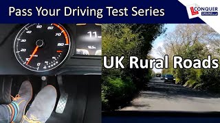 Country Road Driving Lesson in Great Britain - Rural Roads