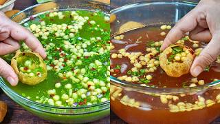 Step-by-Step Mumbai Pani Puri Ka Pani - Street Food Secrets | Best Pani Puri Water Recipe