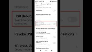 How to connect USB mobile otg | usb debugging #shorts