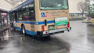 横浜市営バス 9-3991(横浜230あ3991) 日野BJG-HU8JLFP(2009年式) 45系統 上永谷駅前行 港南台駅前にて撮影