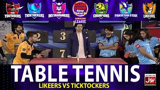 Table Tennis | Game Show Aisay Chalay Ga Ramazan League | Likeers VS Tick Tockers