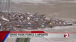 Ohio Task Force 1 continues rescue mission in KY as severe weather persists