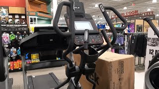 SOLE FITNESS E35 ELLIPTICAL MACHINE HOME GYM EXERCISE CARDIO EQUIPMENT CLOSER LOOK IN STORE REVIEW