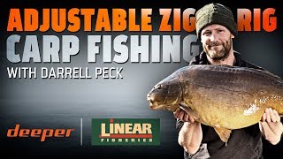 Darrell Peck - Adjustable Zig Rig Carp Fishing at Linear | DEEPER Pro Plus