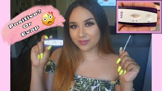 POSITIVE PREGNANCY TEST OR EVAP LINE??| TTC UPDATE