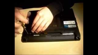 ASUS U36S Disassembly and New Hard Drive Installation Tutorial