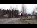 vr t 58052 passed pyylampi km.0492 0225 level crossing @ siilinjärvi