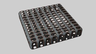 Procedural Nodes (part 14) - Procedural Grating texture in Blender