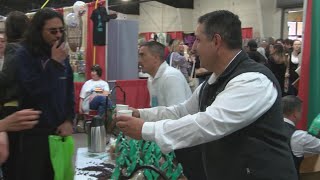 Visitors gather at Southwest Chocolate and Coffee Fest