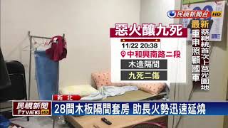 火噬28間套房奪9命 49歲緬甸華僑縱火－民視新聞