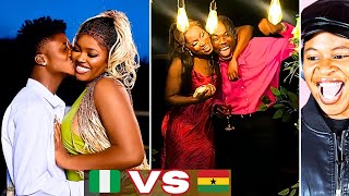 Ex TikTok Couple Dance Battle 🔥 Afronitaaa \u0026 Champion Rollie 🆚 Khloe Grams \u0026 Richiemore 🔥