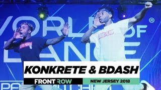 Konkrete \u0026 BDash | FrontRow | World of Dance New Jersey 2018 | #WODNJ18