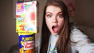 Trying My Favorite Childhood Foods I Aud Vlogs