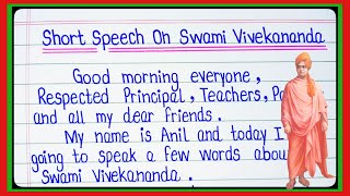 Speech on Swami Vivekanand/10 lines Speech on Swami vivekanand/Swami vivekanand Speech/vivekanand