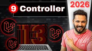 Laravel 13 Tutorial in Hindi #9 Laravel Controllers Made Easy | Dynamic Routes, Views & Methods