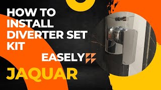 How To Install Jaquar High Flow Diverter Set KIT || Upper Plate Fitting Including Parts Name || 👍👌