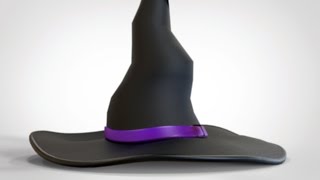 How to model a Witch hat in Maya 2016