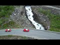 trollstigen norway. the golden route 4k.