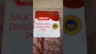 Saucisson d’Ardenne PGI Deluxe Salami for the Knotman