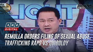 Remulla orders filing of sexual abuse, trafficking raps vs Quiboloy | ANC