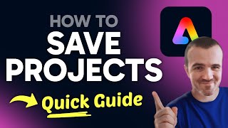 How to SAVE Projects in Adobe Express (Step by Step)