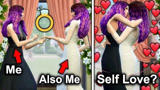 I Married MYSELF in The Sims 4 ...as Therapy