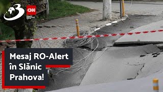 Mesaj RO-Alert în Slănic Prahova!