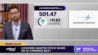 Lockheed Martin stock soars to record high on Q1 earnings beat, import ban from China