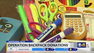 Operation Backpack Donation