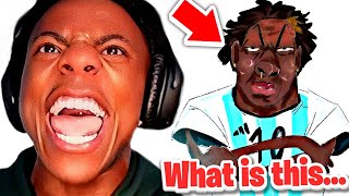 iShowSpeed😂 Reacts To His Fan Art!? What is this... *FUNNY*🔥