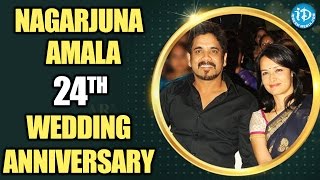Nagarjuna And Amala 24th Wedding Anniversary Special || Best Wishes From iDream Filmnagar