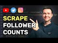 Scraping YouTube, Twitter, and Instagram with Python and Selenium