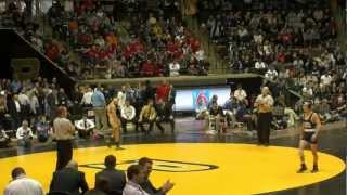 2012 Big Ten Wrestling Tournament Team Introduction By Carson Tucker of Purdue