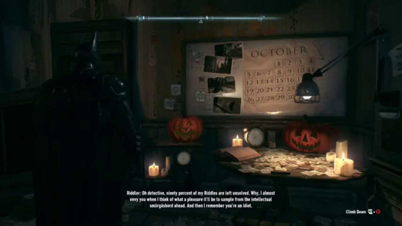 Arkham Knight Hq All Riddles - Batman™: Arkham Knight How To Solve ...