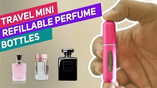 Travel Mini Refillable Atomizer Perfume Bottles