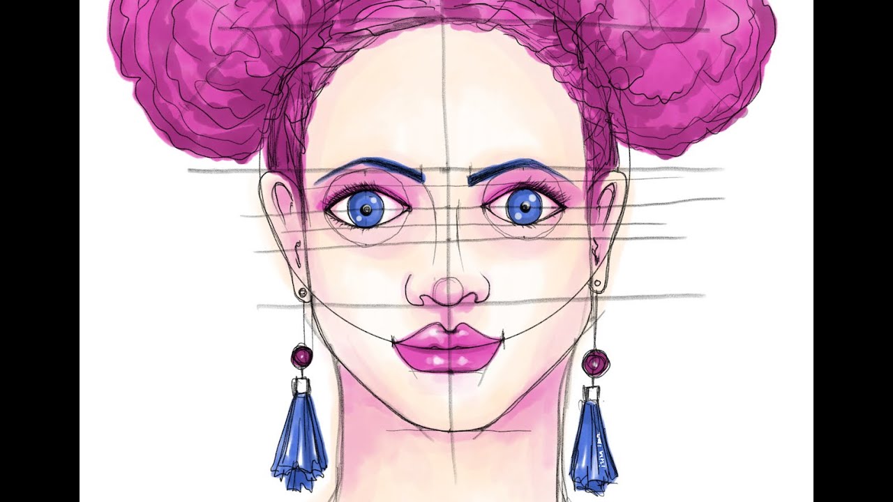 Face 12 From Faces Sketch Collection Time Lapse Youtube