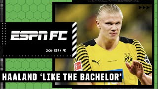 Erling Haaland media spin-cycle ‘like The Bachelor’ 👀 😂 | ESPN FC