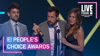 Adam Sandler & Jennifer Aniston's "Murder Mystery" Wins PCA | E! People’s Choice Awards