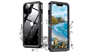Humixx for iPhone 12 Case Waterproof, Built-in 9H Lens & Screen Protector