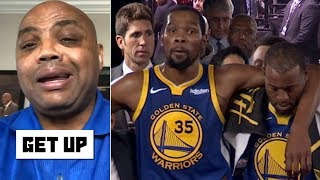 Charles Barkley blames the Warriors for Kevin Durant’s Achilles injury | Get Up